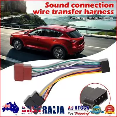 For KENWOOD Car Stereo Radio ISO Wiring Harness Connector Adaptor Cable Loom AU • $9.30