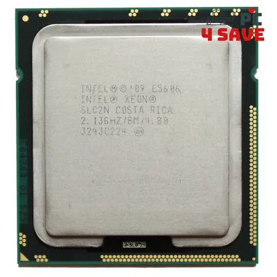 Intel Xeon E5606 SLC2N 2.13GHz 8M Quad Core LGA 1366 Server CPU Processor 80W • $5.19