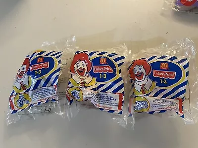 1998 McDonalds FISHER PRICE BALL Under 3 Happy Meal Toys SEALED • $20