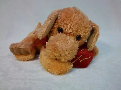 Golden Bear I Love You Puppy Dog 12  Plush Soft Toy Stuffed Animal • $18.79