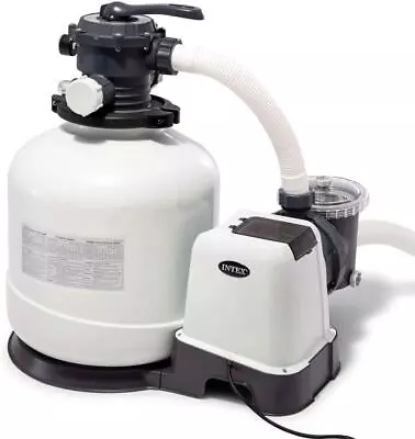 Intex SX3200 Krystal Clear Gph Sand Filter Pump W/Rcd 3200 Gallon (220-240 Volt) • £236.99