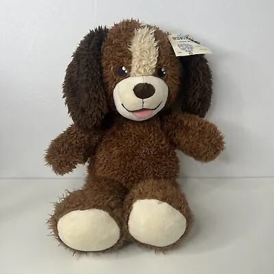 Build A Bear Playful Pup 17  Brown Dog Plush Teddy Soft Toy BAB • £9.99