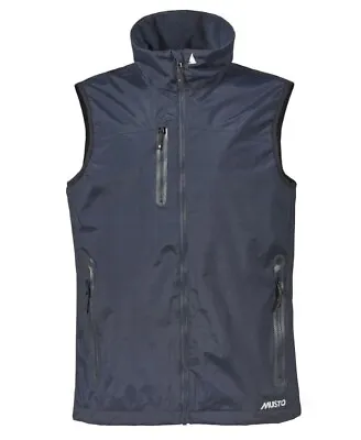 Musto Corsica BR1 Gilet SMJK064 - S Navy BNWT RRP £120 • £55