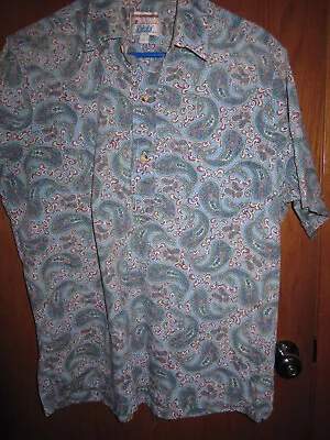 Vintage Kahala Hawaiian Shirt L Paisley Reverse Fabric • $37.09