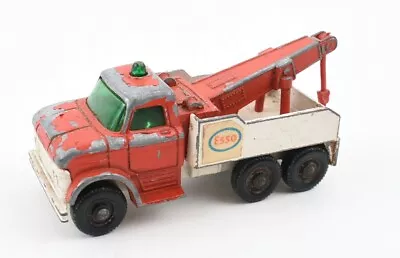 Vintage Lesney - No:71 Ford Heavy Wreck ESSO Truck Die-Cast Model Truck • $14.91