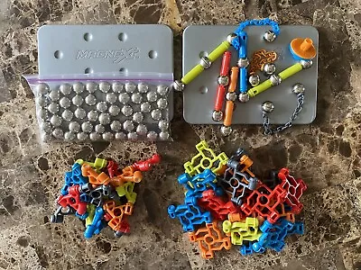 Magnext System Lot 100 Pieces Magnetic Building Toy Set HTF • $34.99