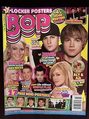 BOP Magazine Nov 2005- Hilary Duff Lindsay Lohan Kelly Clarkson & More • $15