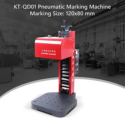 Pneumatic Dot Peen Marking Machine Metal Marking Vin Code Chassis Number Printer • $497.80