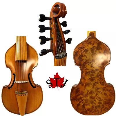 SONG Brand Concert Maestro Bird's Eye 7 Strings 13 7/8  Viola Da Gamba #13161 • $719.10