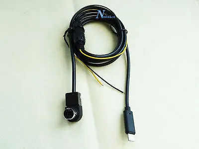 AUX CABLE ALPINE CDA-9884E CDA-9885 CDA-9885R CDA-9885L CDA-9886 IPHONE 13 12 11 • $39.09