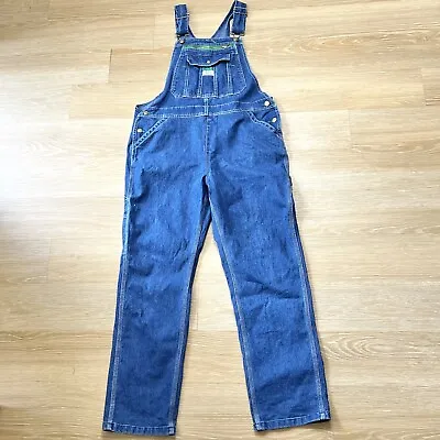 Liberty Overalls Bibs Denim 38x30 Sz L Medium Wash Work Farming Classic Jeans • $24.89