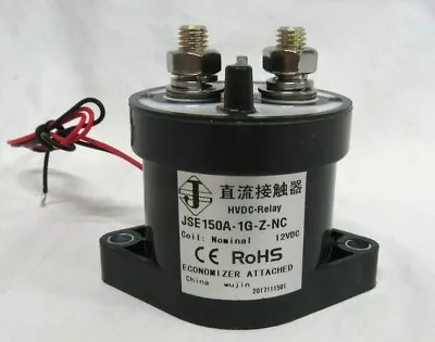 NEW Normally Closed Solenoid Relay Contactor; 12VDC; 150A • $32