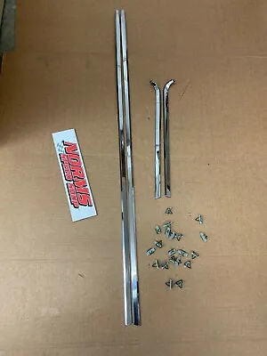 Mopar A Body Belt Line Chrome Trim Moulding Set  Barracuda Notchback 1967 - 1969 • $375