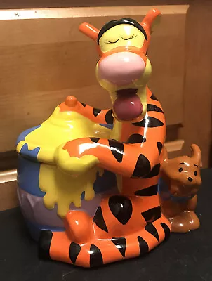 Disney's Winnie The Pooh Tigger And Piglet Cookie Jar 8  • $34.99