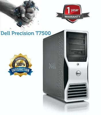 Dell Precision T7500 Xeon X5675 3.06GHz 2TB SATA 64GB RAM Nvidia Quadro 4000 2GB • £314.99