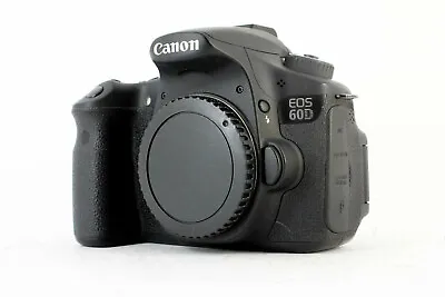 Canon EOS 60D Body Only 18.0MP Digital SLR Camera  Black (Body Only) • £179.99