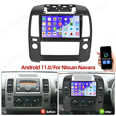 Android 11.0 Car Stereo Radio For Nissan Navara 2005-2012 GPS Navi Head Unit • $185.99