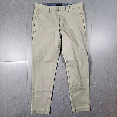BANANA REPUBLIC Mason Chino Pants Stretch Khaki 34x32 • $18