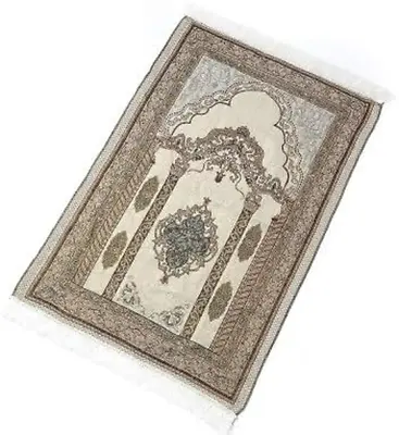 Muslim Prayer Mat 2023 New Design Very Soft Islam Sajadah Rug 70x110CM Thick Mat • $17.15