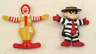 VTG McDonald's Happy Meal Toy Ronald McDonald Figure Hamburgler 1995 Cake Topper • $14.99