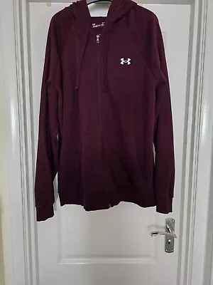 Under Armour Mens Red Hoodie XL • £10