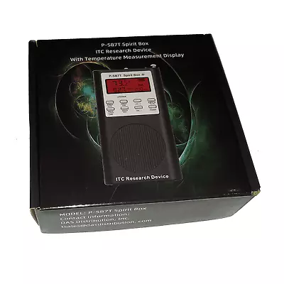 NEW P-SB7T Spirit Box FM/AM Ghost Box PSB7 Sweep Radio Paranormal SB7T SB7 PSB7 • $186.05