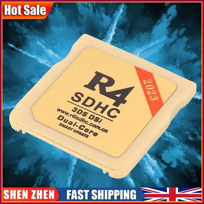 For R4 SDHC Digital Memory Card Secure Portable Flashcard Gold White For NDS 3DS • £8.75