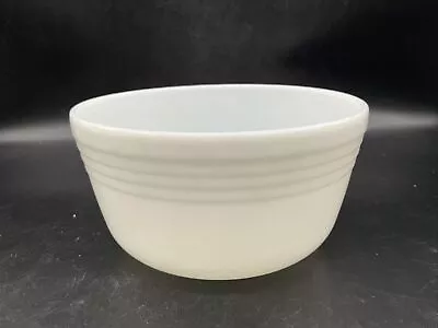 Vintage Hamilton Beach Pyrex Small White Milk Glass Bowl For Stand Mixer • $15