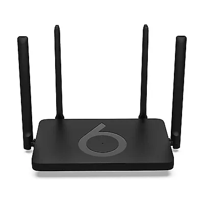 WiFi 6 Dual Band Router - Up To 1.5Gbps Speed - 4 Gigabit R45 Ethernet Ports • $33.35