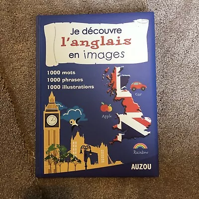 Children’s Language Book With Pictures French - English Charity Sale • £0.99