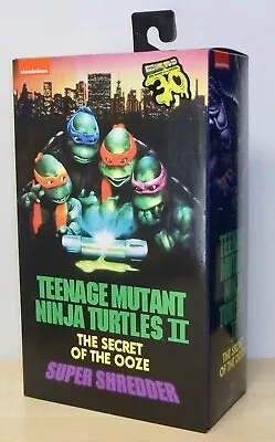 NECA: Teenage Mutant Ninja Turtles 2 - Super Shredder Action Figure - Brand New • £34.99