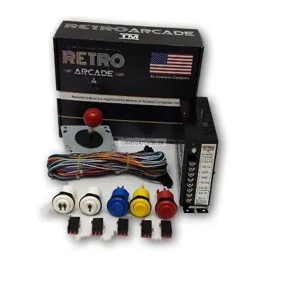 Jamma 412-IN-1 Mame Retro PI Classic Arcade Multigame Multicade Game Control Kit • $49.95