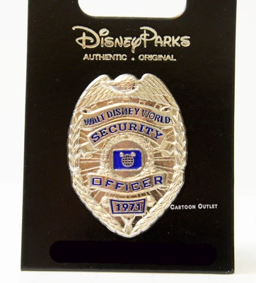 $9.99 • Buy Disney WALT DISNEY WORLD SECURITY Pin Trading Badge PIN New Officer Original