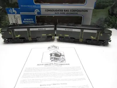 K-line Trains - 2107-4020/21  Employee Only Conrail Aa Diesel - 0/027- New- B25 • $186.15