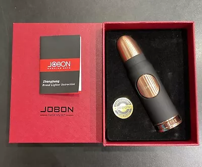 JOBON Bullet Torch Jet Lighter Windproof Refillable Butane Gas Baking Flame New • $36