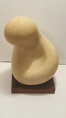 Vtg Alva Museum Replica Mother & Child Hannula Stone Sculpture 1963  AS IS • $95