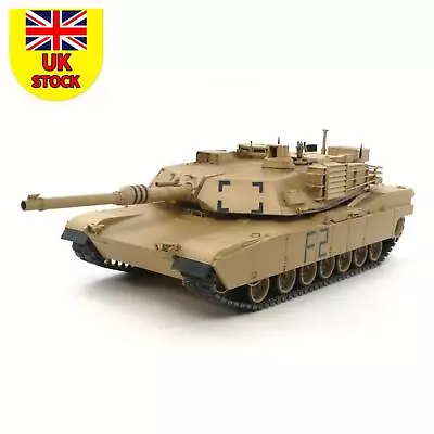 Alloy US Main Battle M1A2 Abrams Tusk 1/48 Abs Tank Pre-Built Model Collection A • £38.39