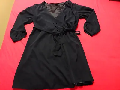 $40 • Buy CiTY CHiC :: Women's Navy Sleeve Wrap Dress : Size 18 [M] : GoRGEOUS