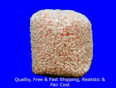 1 Large Bag Pink Anti Static Packing Peanuts 3.5 Cu Ft Popcorn Free Shipping • $17.90