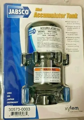  Jabsco Mini Accumulator Tank 30573-0003  Flojet Accumulator Tank  Xylem Caravan • £38.95