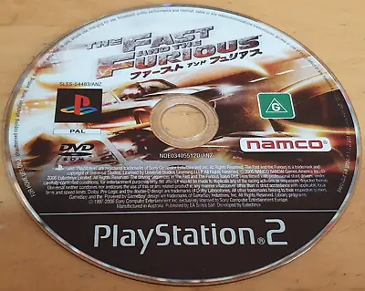 £6.99 • Buy The Fast And The Furious For Sony PS2 Playstation 2 Disc Only