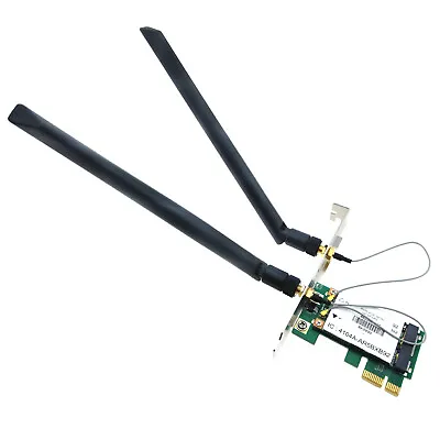 AR9280 PCIe WiFi Adapter AR5BDT92 Hackintosh Windows PC Network Card 2.4G 5GHz • £17.02