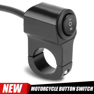 Motorcycle ATV Handlebar 7/8  On Off Switch Headlight Fog Spot Light Universal • $9.98