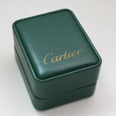 Cartier Genuine Rare Vintage Green & Gold Inner Watch Box • $110
