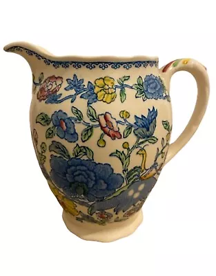 Vintage 1940s Masons REGENCY Ironstone Large Jug 4475 Made In England 15cm • £10.99