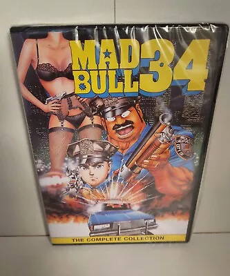 Mad Bull 34-The Complete Collection (DVD/2013) NEW Ultra RARE Discotek HTF *OOP* • $298.99