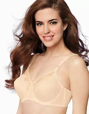 Bali Underwire Bra Flower Full Coverage Comfort Figure Floral U Back Womens 0180 • $19.99