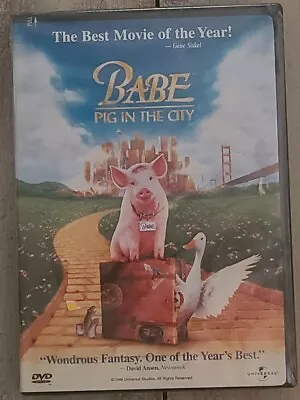 Babe: Pig In The City DVD (1998) Brand New Factory Sealed! Mickey Rooney • $5.99