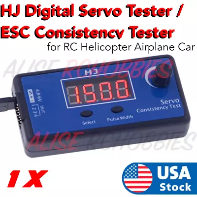 HJ Digital Servo Tester / ESC Consistency Tester RC Helicopter Tester Tool • $11.49