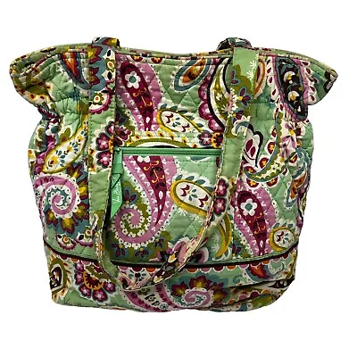 Vera Bradley Purse Tote  Laura  Floral Shoulder Bag Tutti Frutti Handbag • $13.90